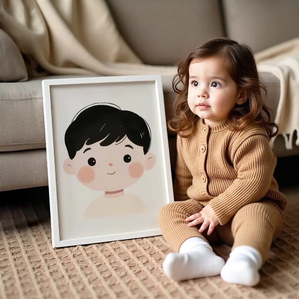Tablou colectia Neutral - model Băiețel