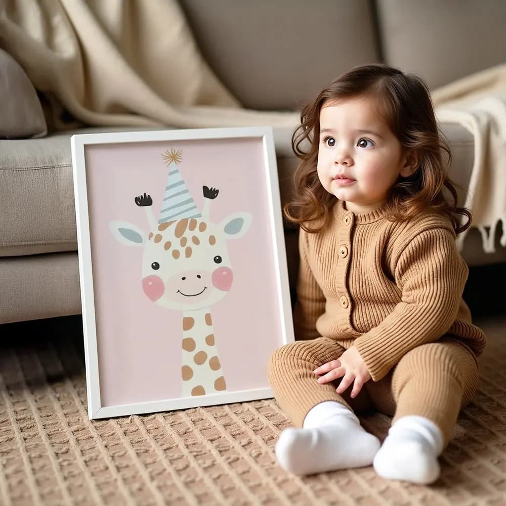 Tablou colectia Neutral - model Girafă