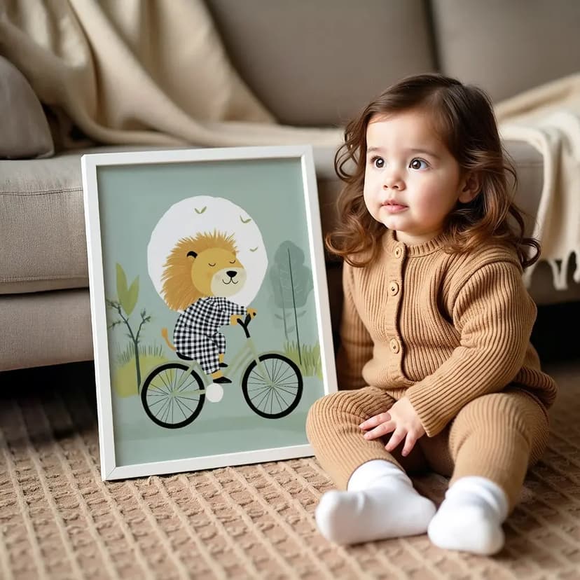 Tablou cu Ilustratii grafice - model Leu 01