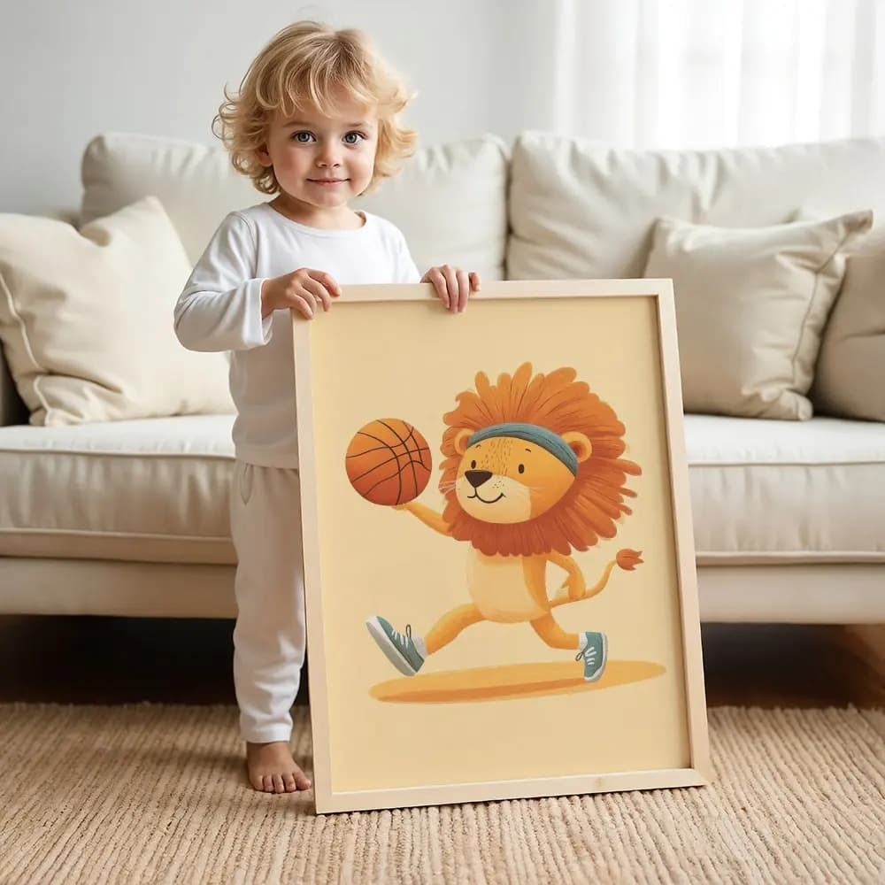 Tablou cu Ilustratii grafice - model Leu 05