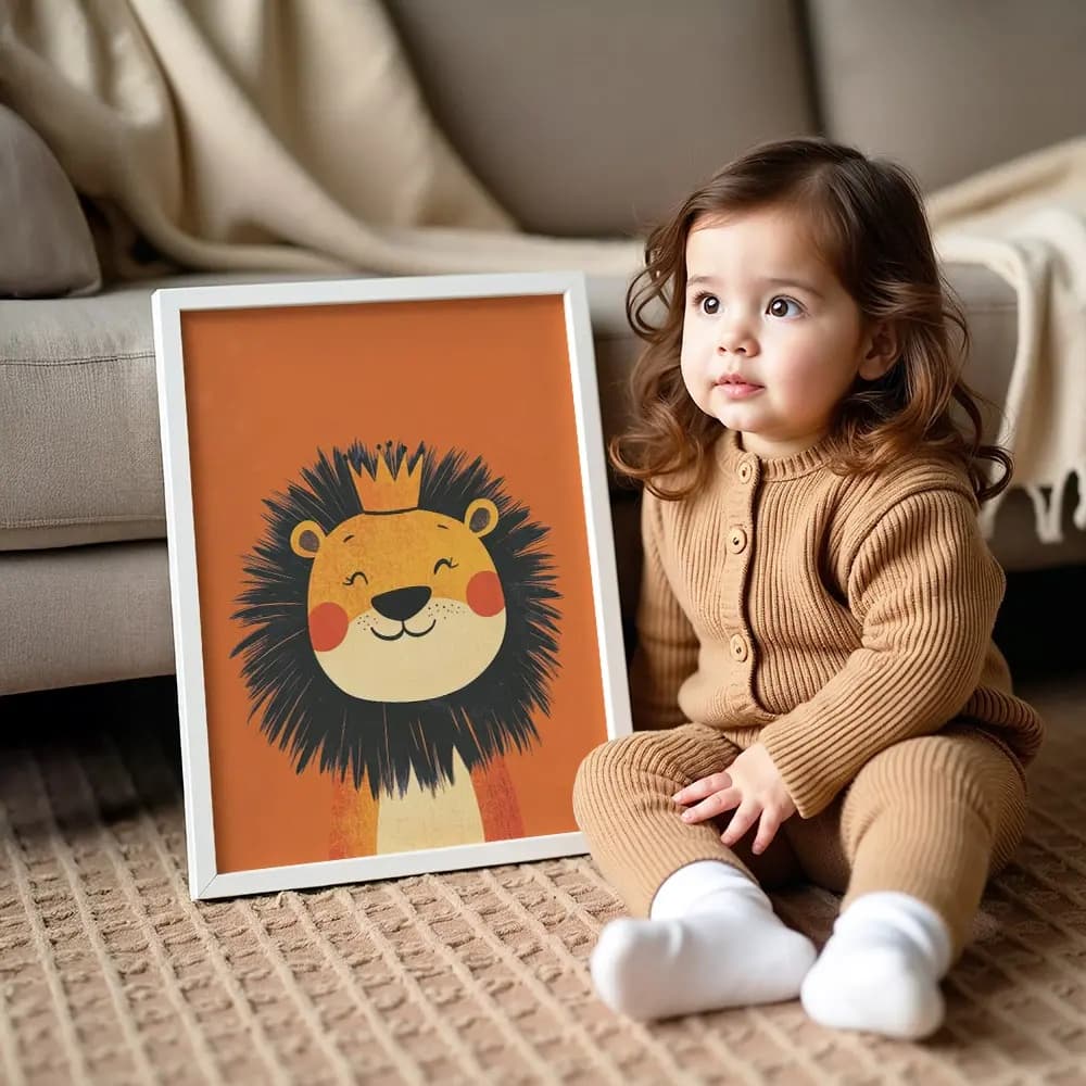 Tablou cu Ilustratii grafice - model Leu 06
