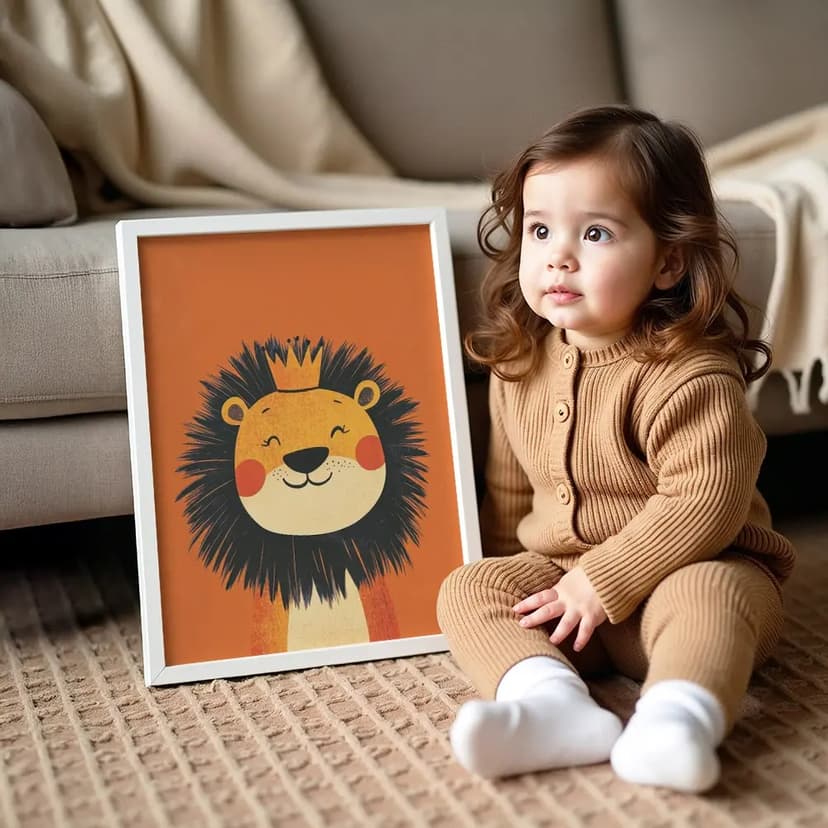 Tablou cu Ilustratii grafice - model Leu 06