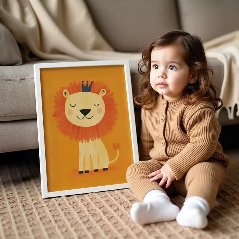Tablou cu Ilustratii grafice - model Leu 07