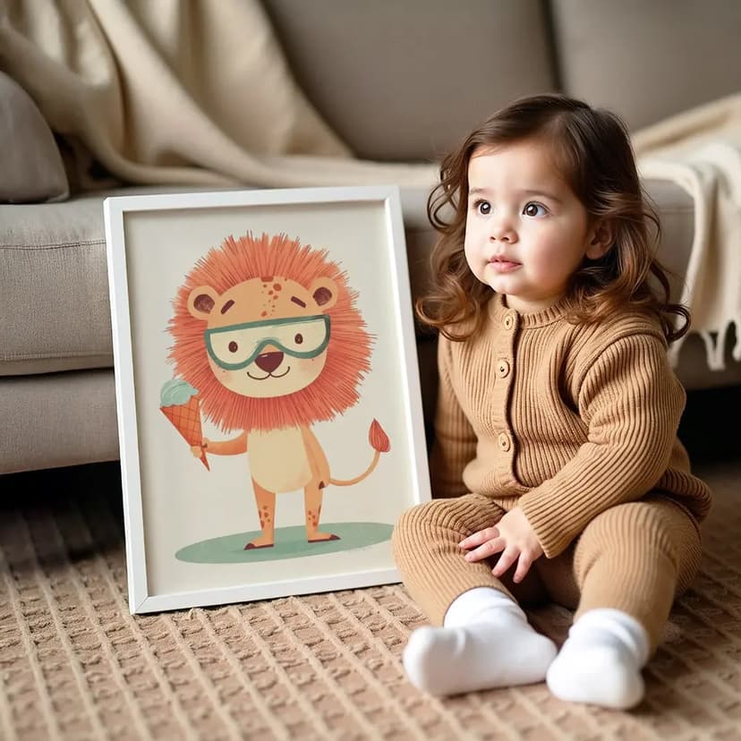 Tablou cu Ilustratii grafice - model Leu 09