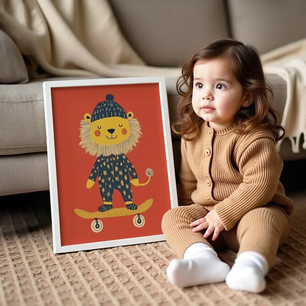 Tablou cu Ilustratii grafice - model Leu 11