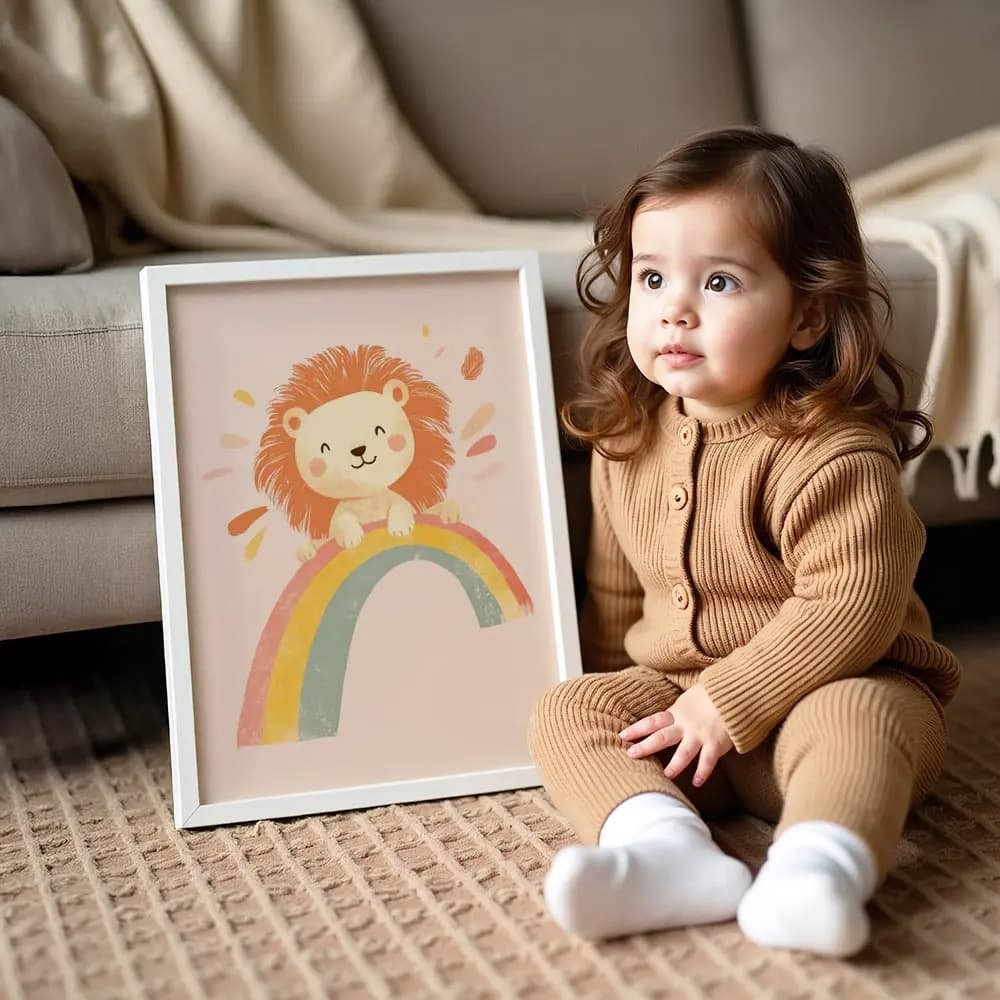Tablou cu Ilustratii grafice - model Leu 13
