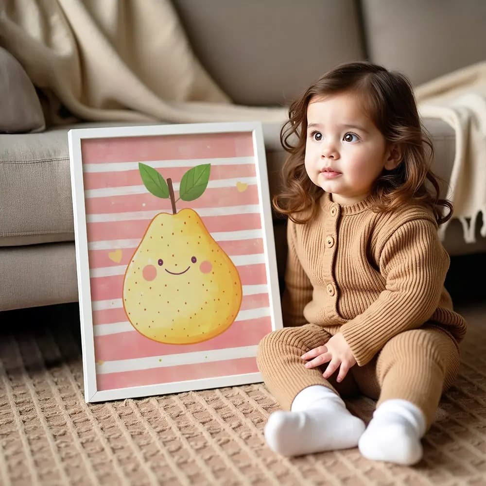 Tablou cu Ilustratii grafice - model Pară