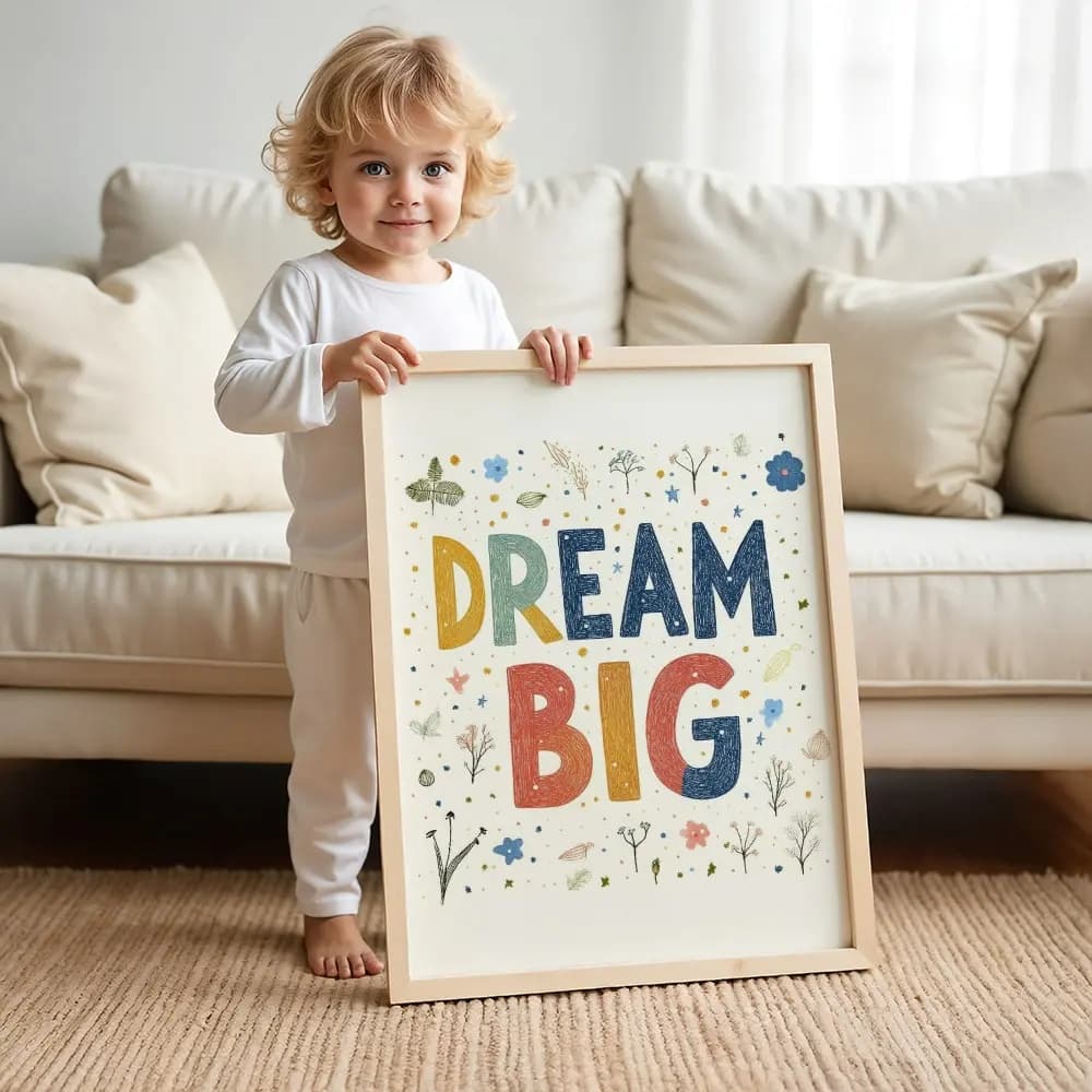 Tablou motivational - Dream Big