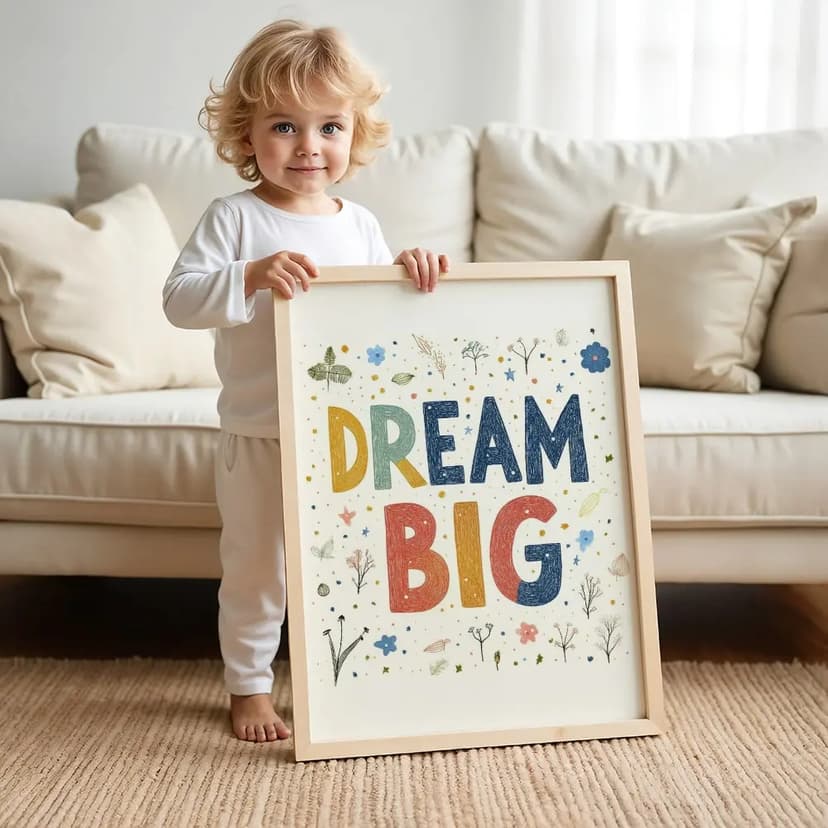 Tablou motivational - Dream Big