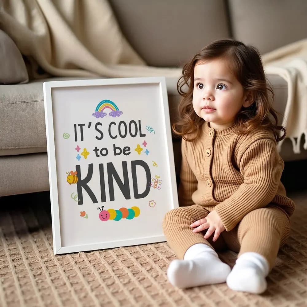 Tablou motivational - It's COOL to be KIND