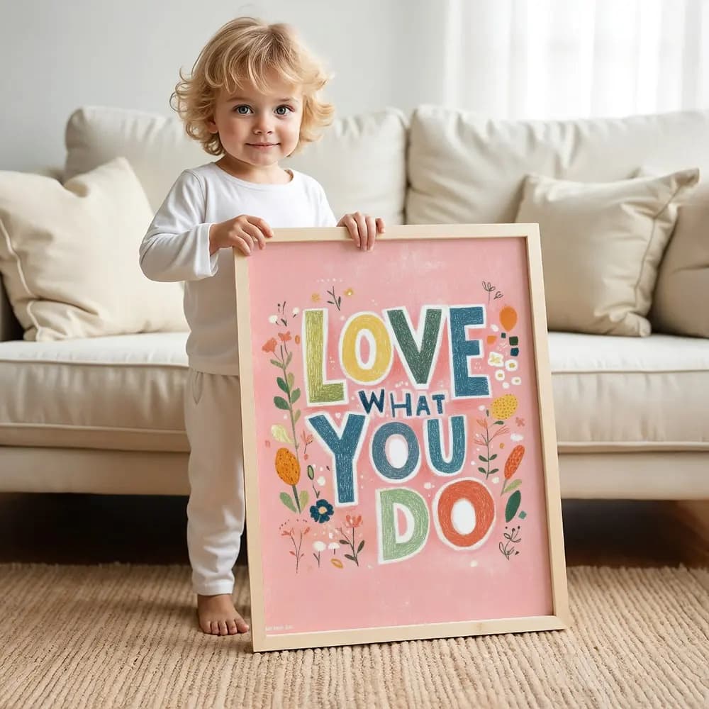 Tablou motivational - Love What You Do