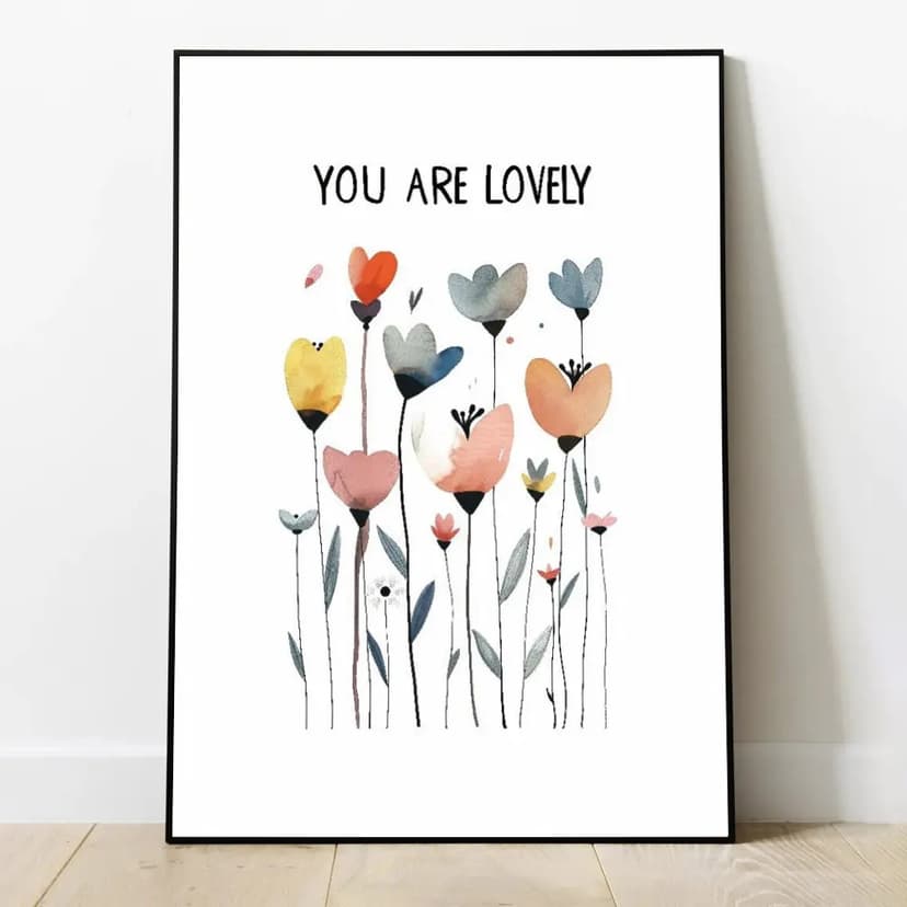 Tablou motivational - You are Lovely