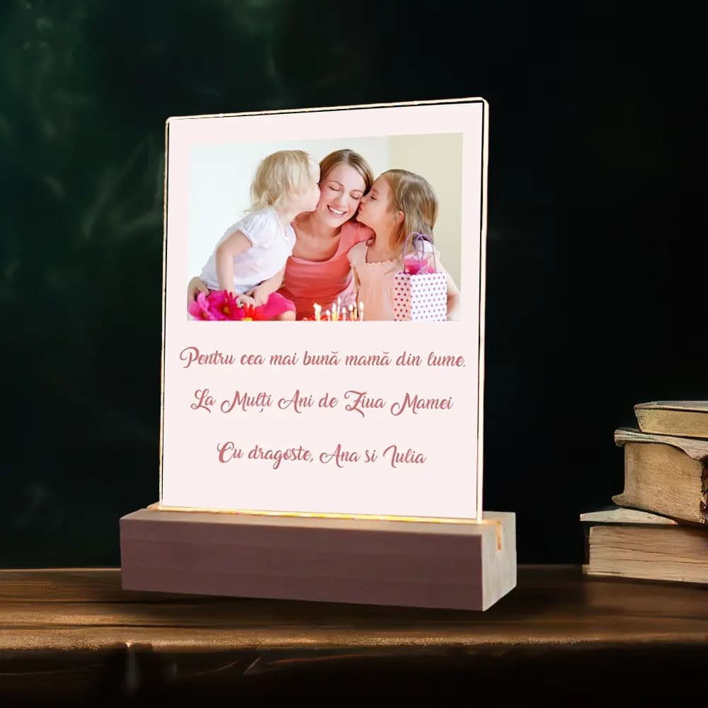 Plachete Led Personalizate pentru Mama