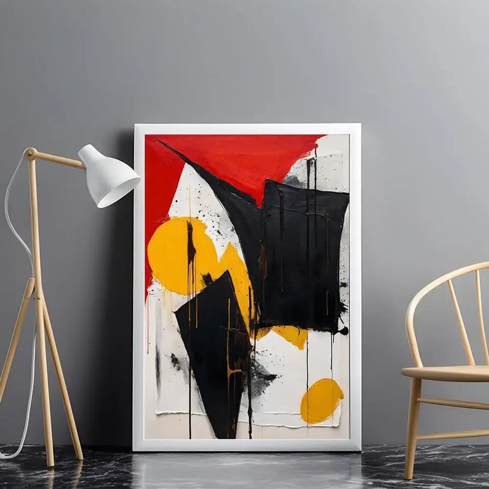 Tablou abstract modern decorativ pentru casă
