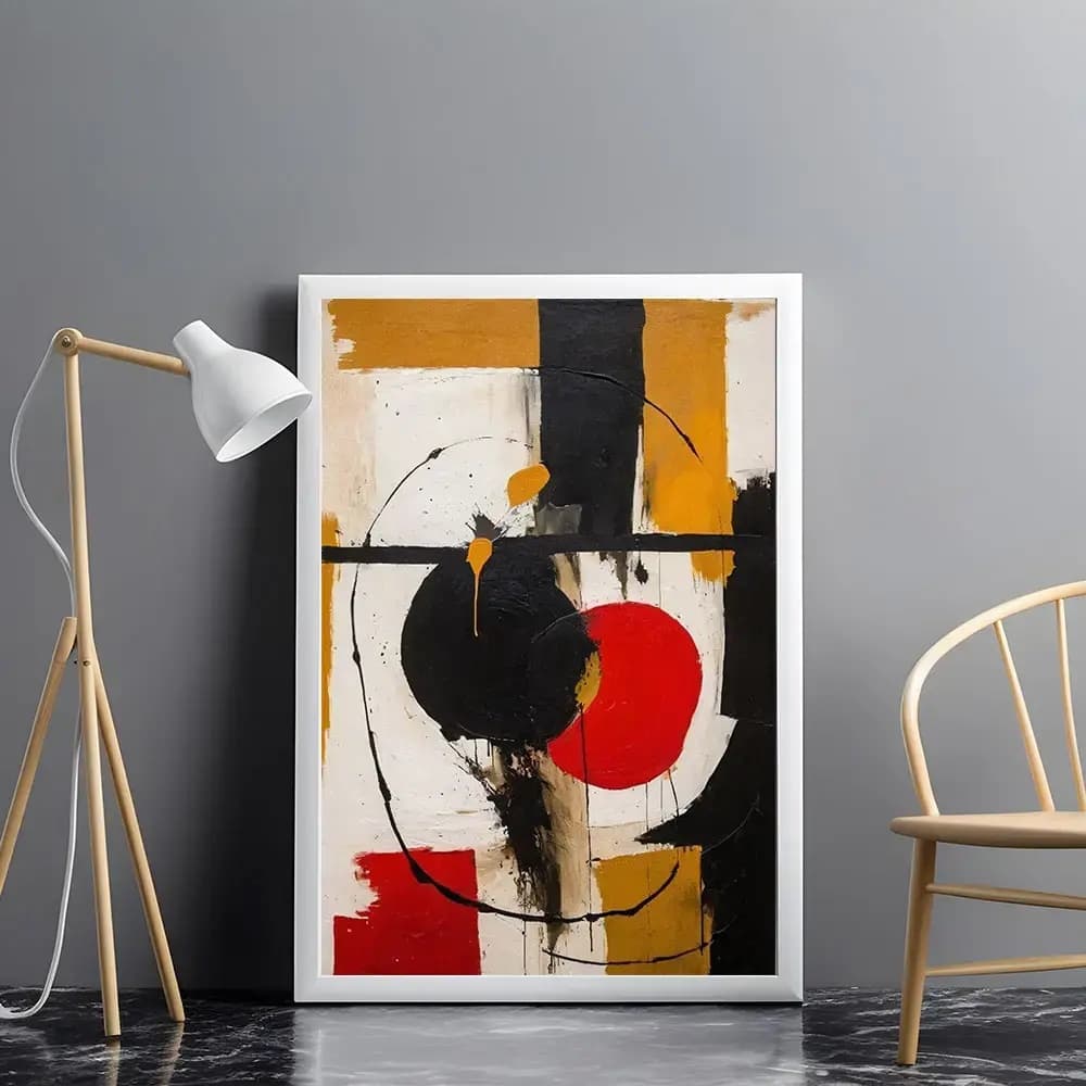 Tablou abstract modern decorativ pentru spații contemporane