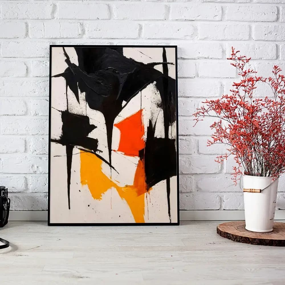 Tablou abstract modern în stil minimalist pentru decor