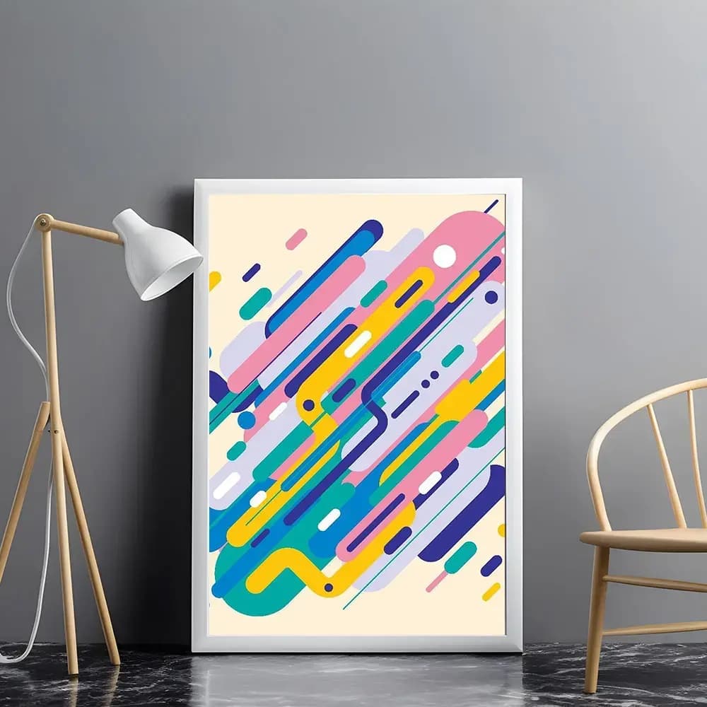 Tablou abstract modern pentru decor sofisticat