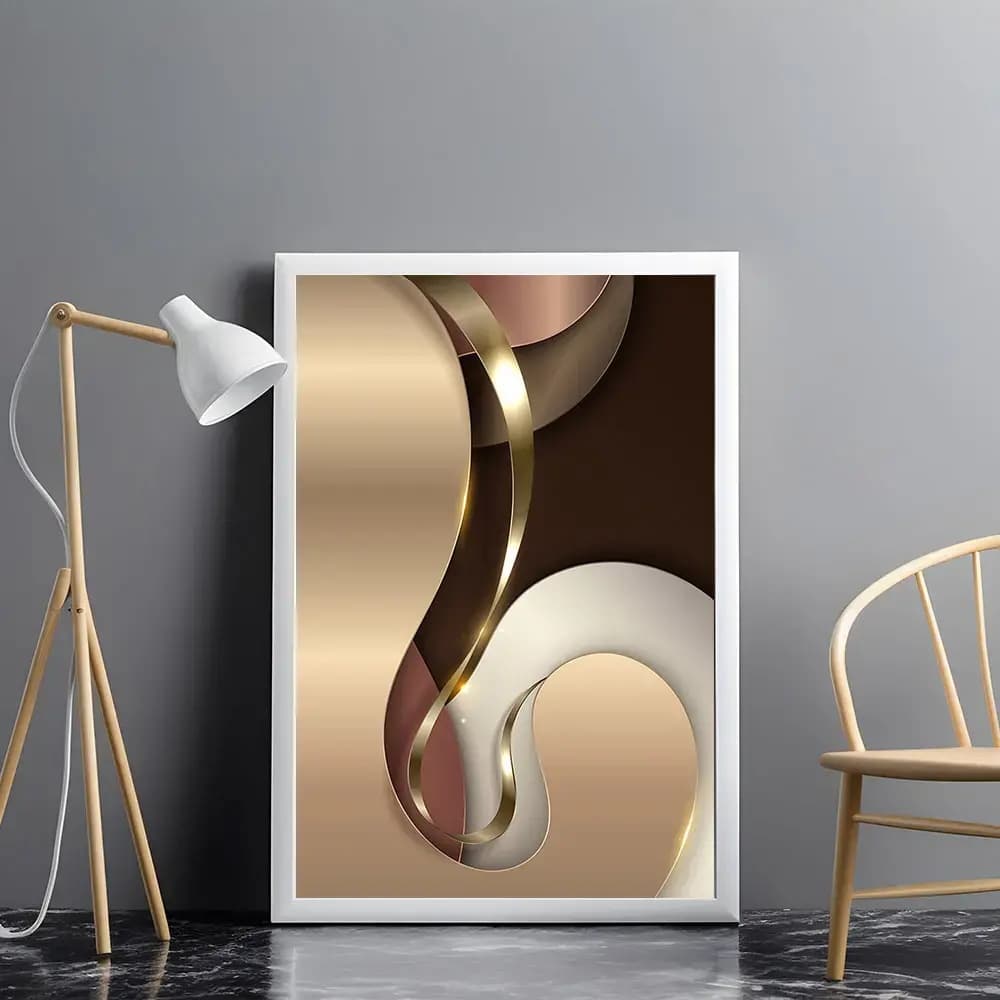 Tablou abstract multicolor pentru decor interior