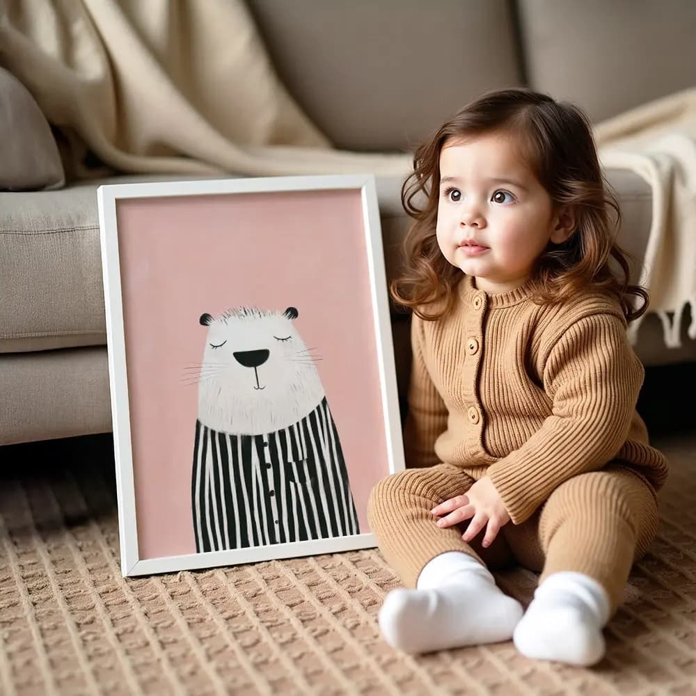 Tablou cu Ilustratii grafice - model Animăluț