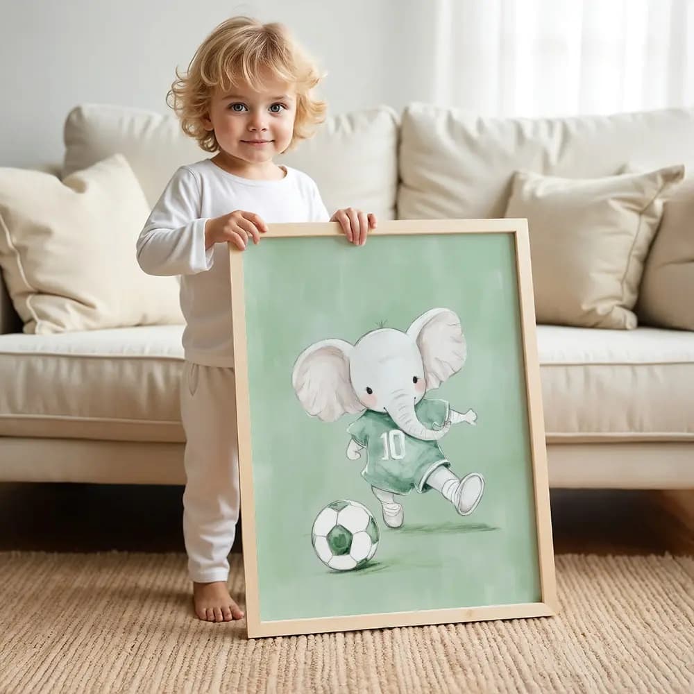 Tablou cu Ilustratii grafice - model Elefant 01