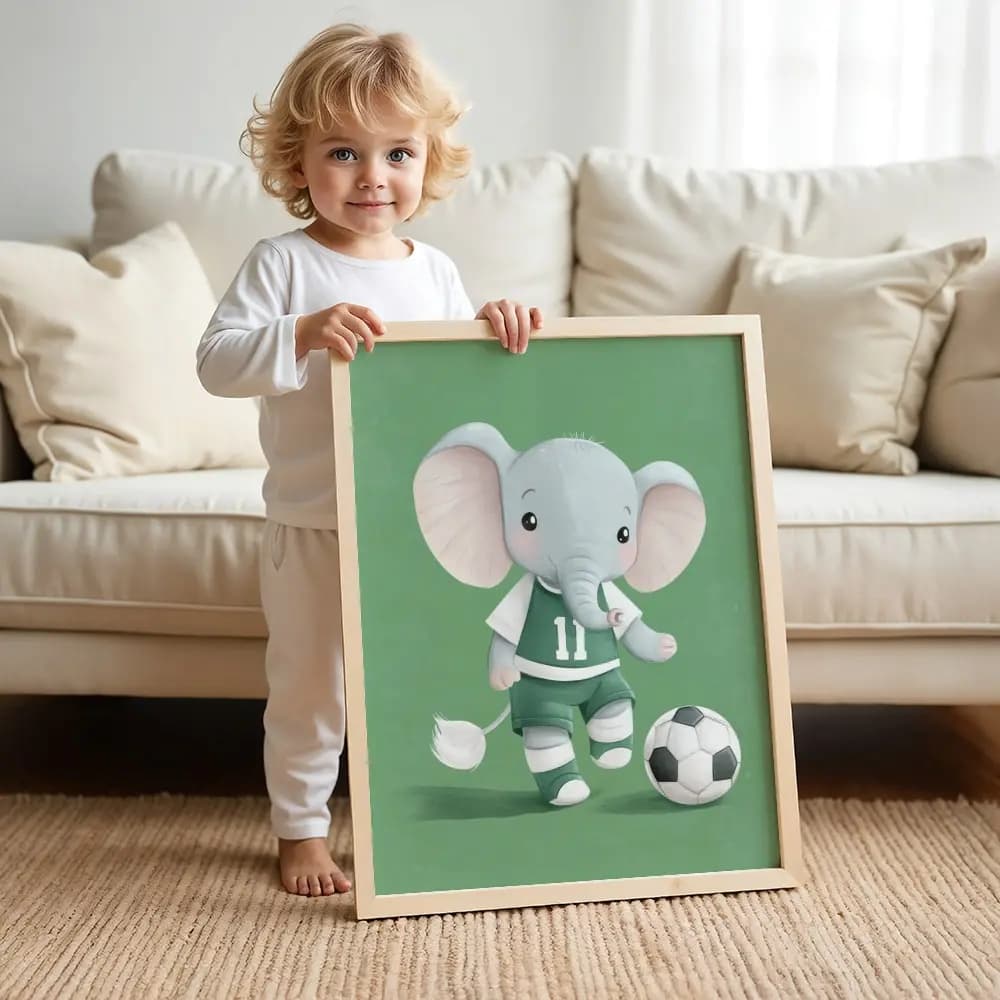 Tablou cu Ilustratii grafice - model Elefant 02