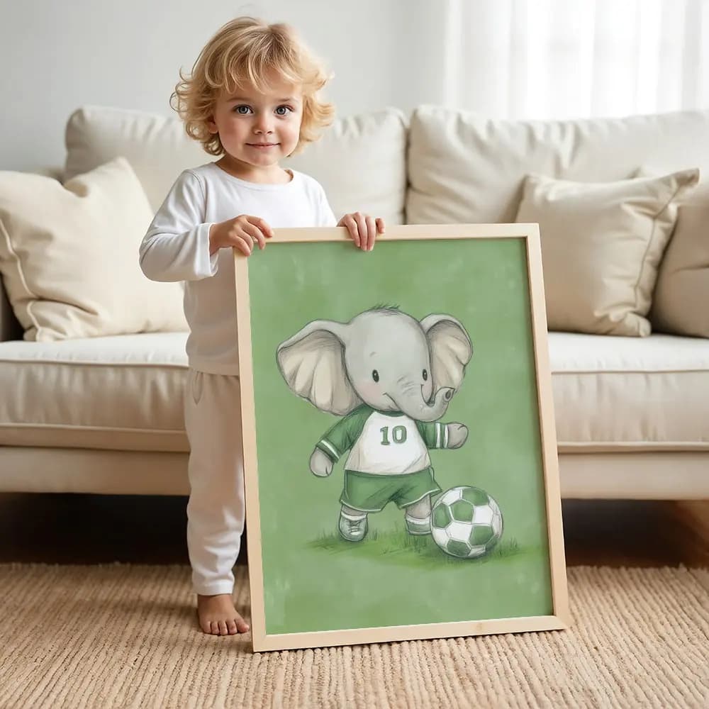 Tablou cu Ilustratii grafice - model Elefant 03