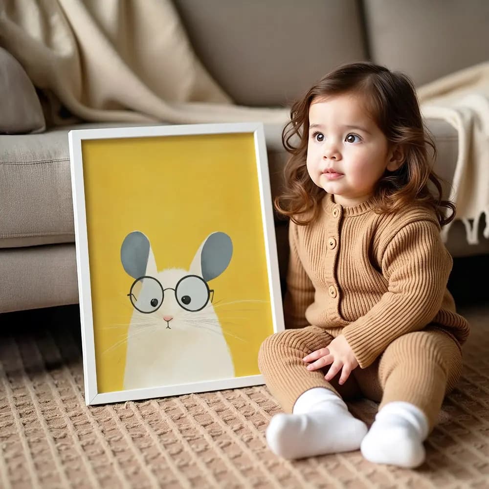 Tablou cu Ilustratii grafice - model Șoricel 01