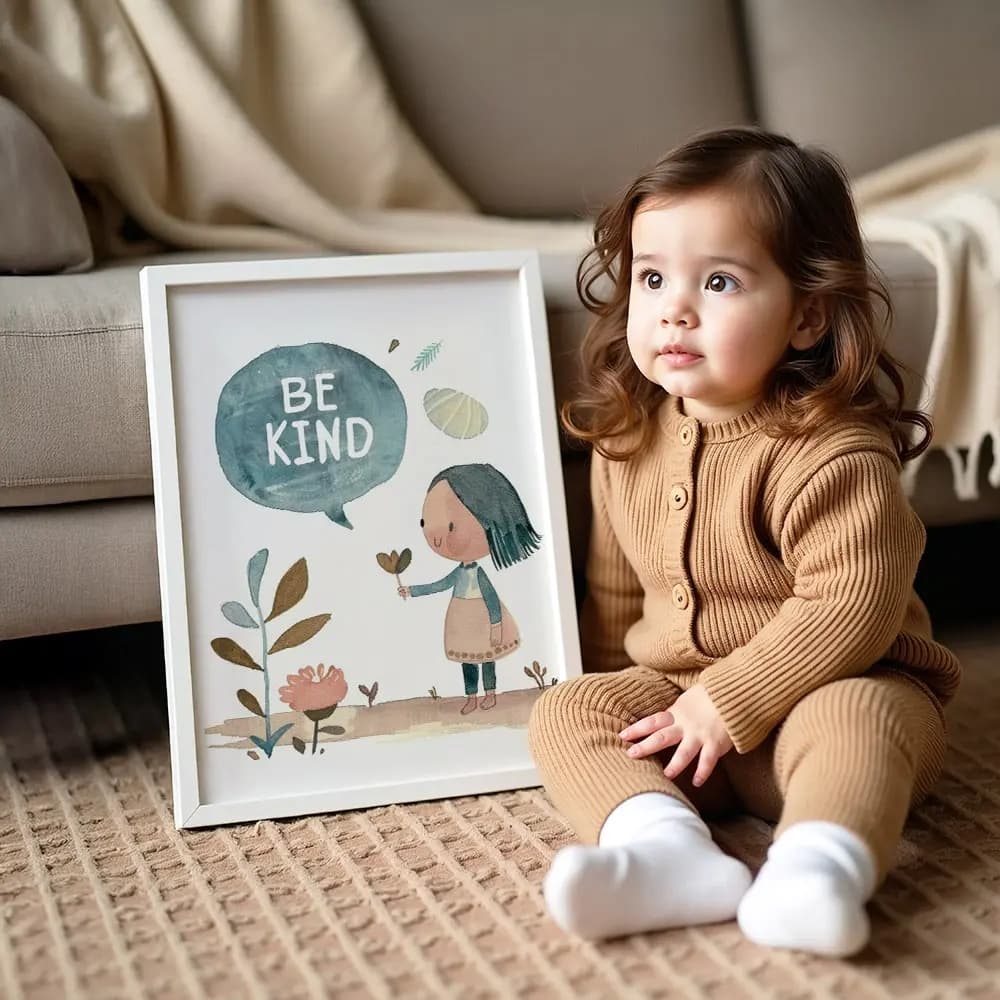 Tablou motivational - Be kind