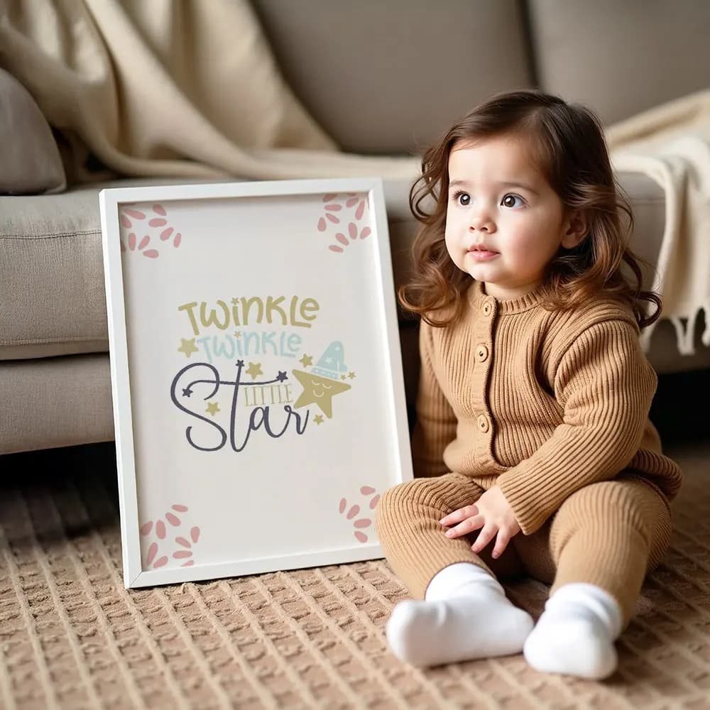 Tablou motivational - Twinkle Twinkle Litle Star