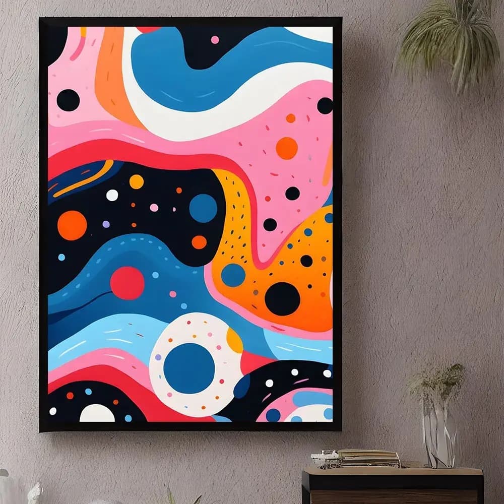 Tablou pop art artistic pentru decor modern