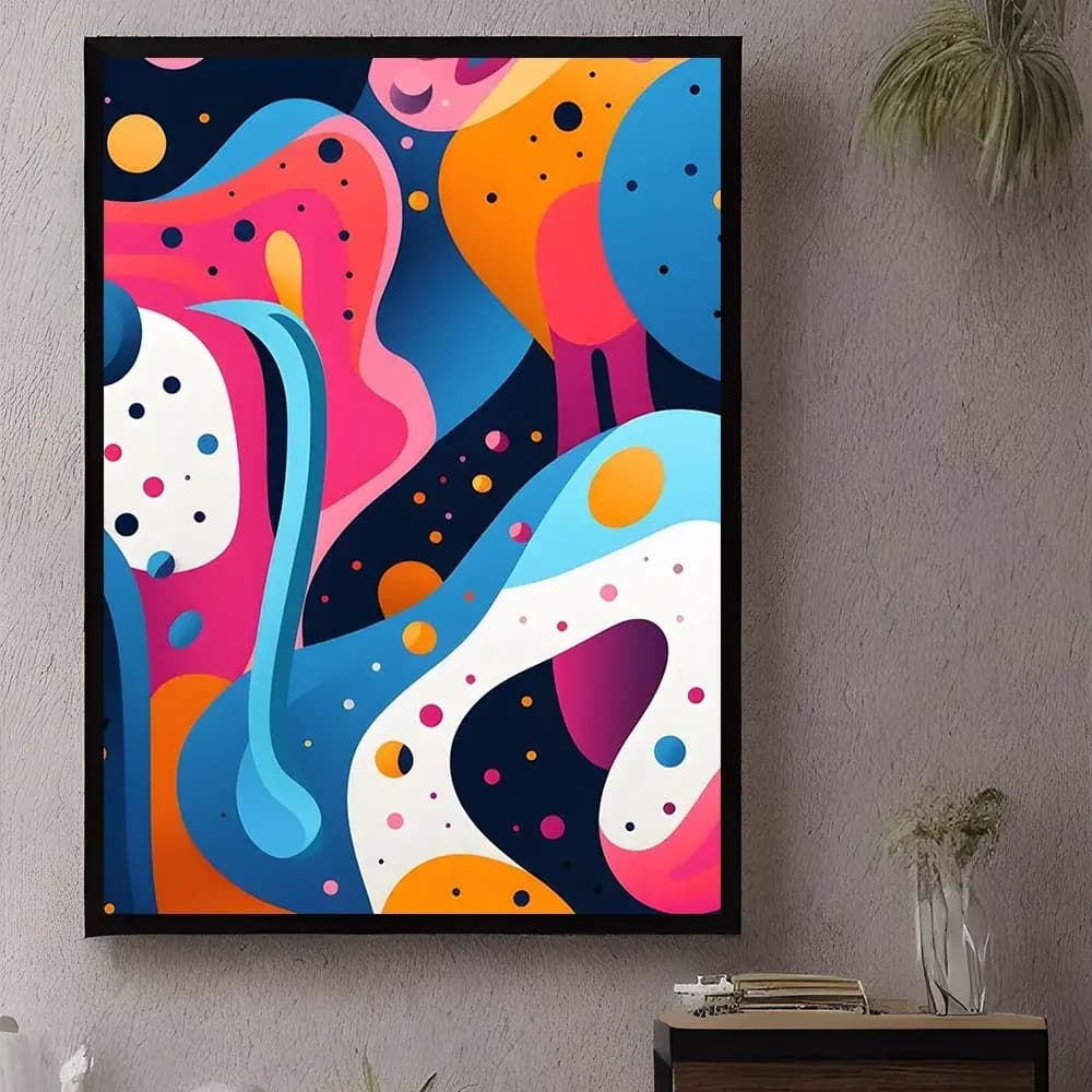 Tablou pop art decorativ pentru spații elegante