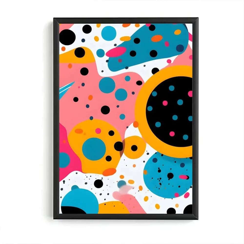 Tablou pop art în stil contemporan pentru interior