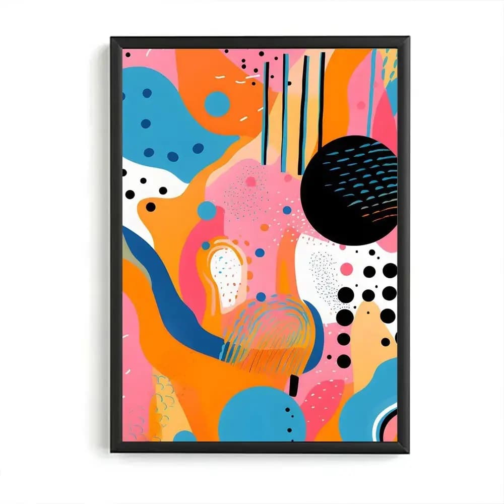 Tablou pop art modern pentru design interior contemporan