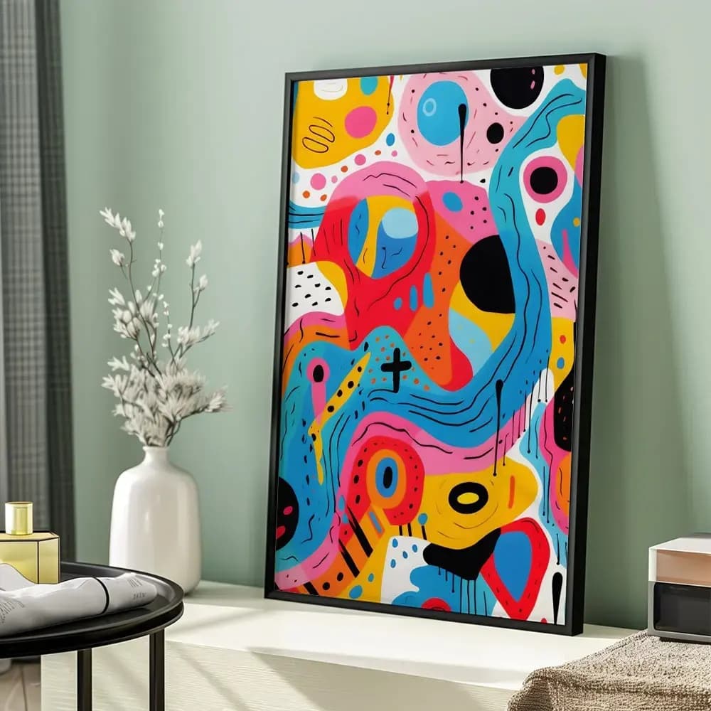 Tablou pop art modern pentru perete decorativ